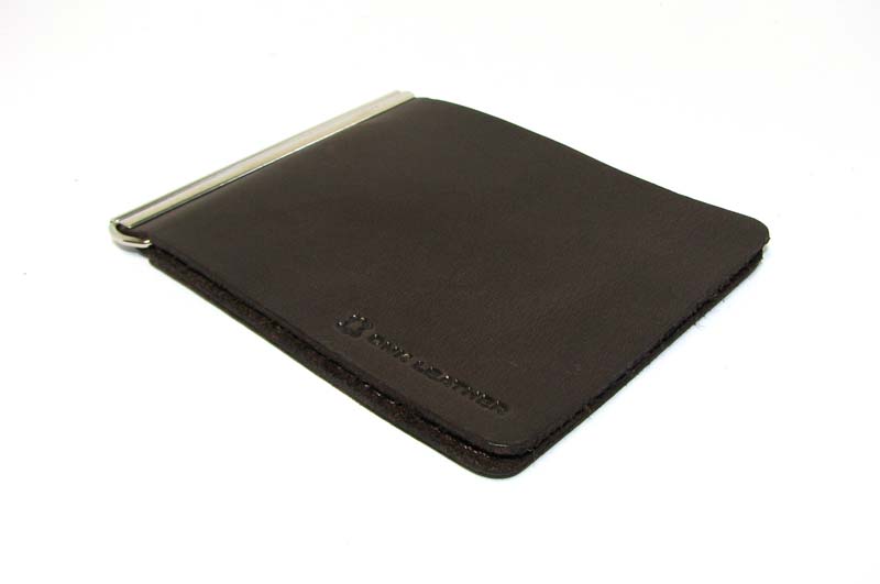 Шкіряний Затиск для Грошей DNK Leather Spring+ коричневий Шкіряний Затиск для Грошей DNK Leather Spring+ коричневий